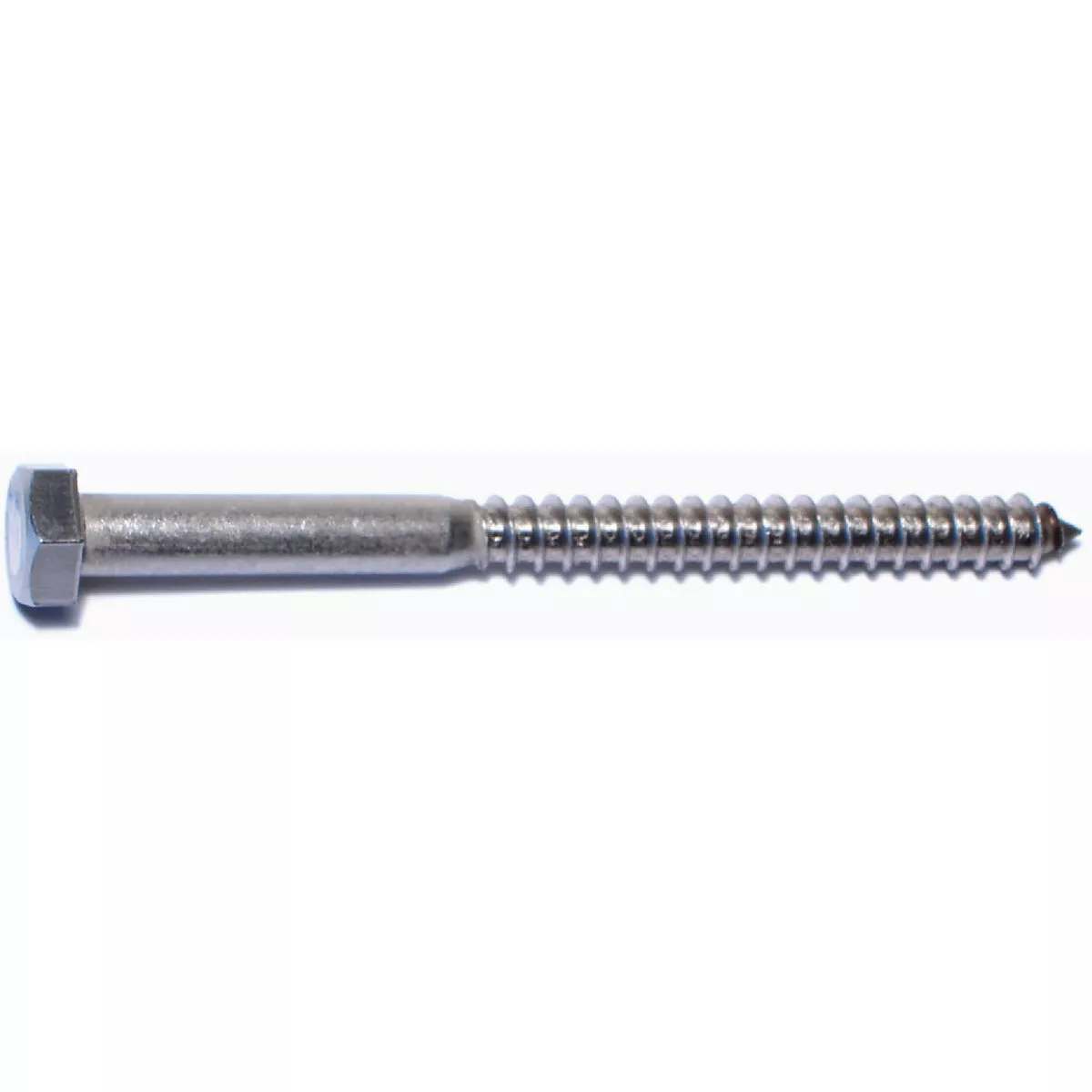 Midwest Fastener 5/16 In. x 4 In. 18-8 Stainless Steel Hex Head Lag Screws