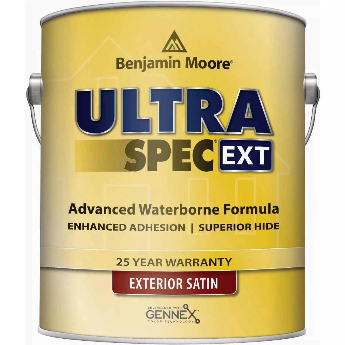 Benjamin Moore Ultra Spec EXT Acrylic Satin Exterior House Paint, Base 3, 1 Gal.