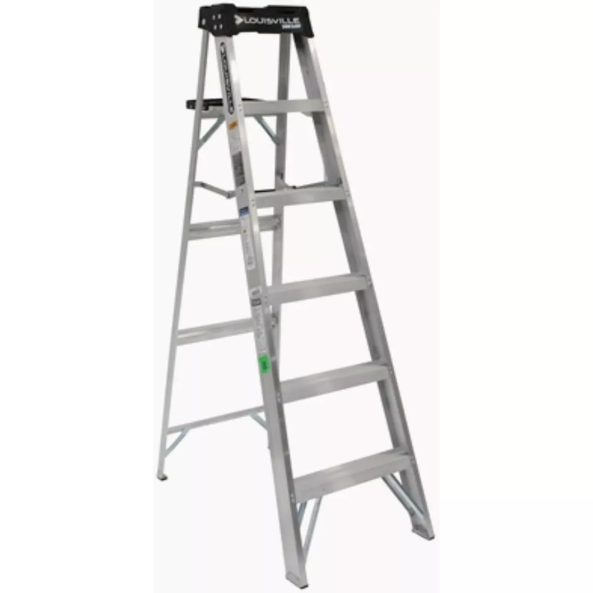 Louisville Ladder 6' Aluminum Step Ladder, Type IA, 300 Lb. rated