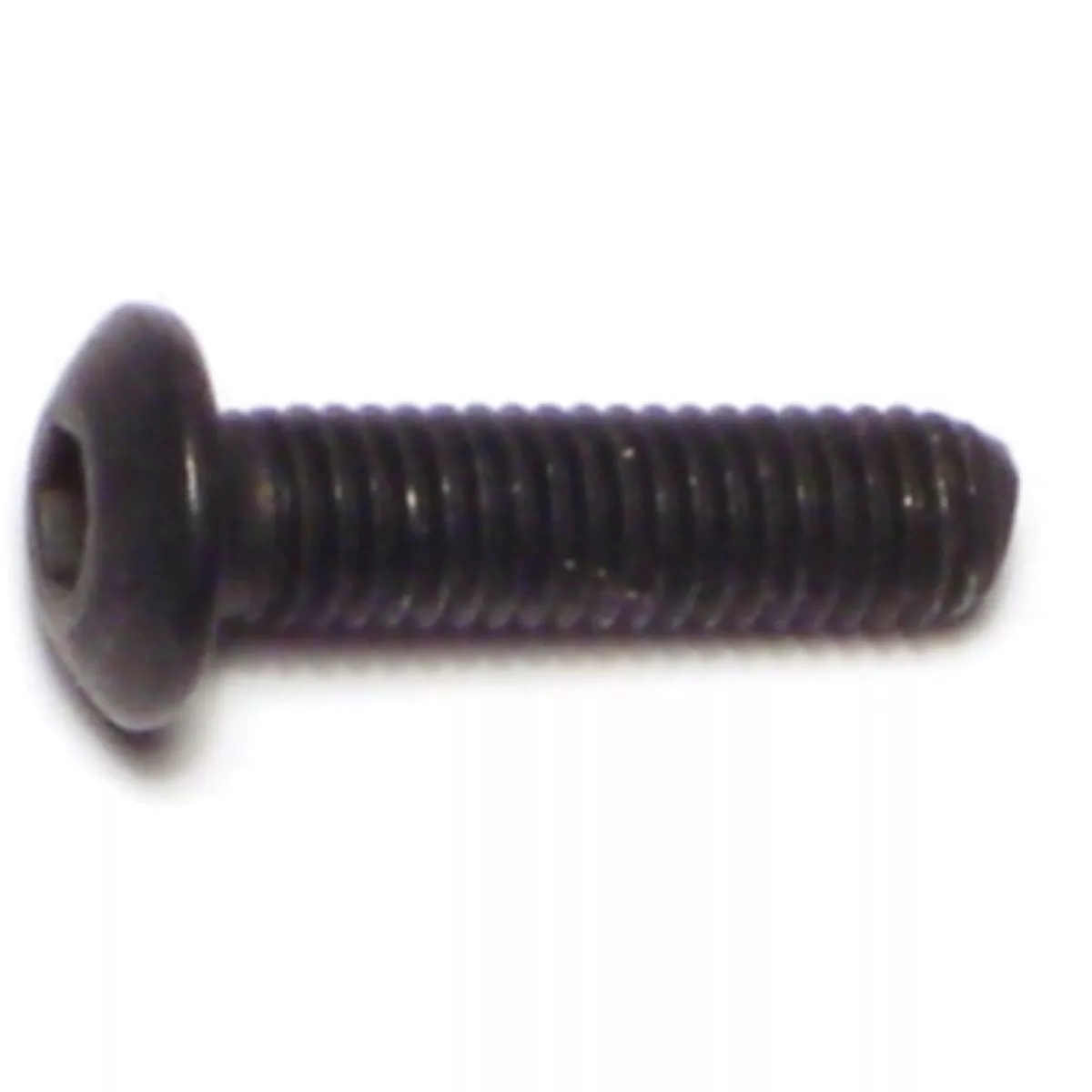 Midwest Fastener #10-32 x 3/4 In. Plain Steel Fine Thread Button Head Socket Cap Screws (10 Ct.)-