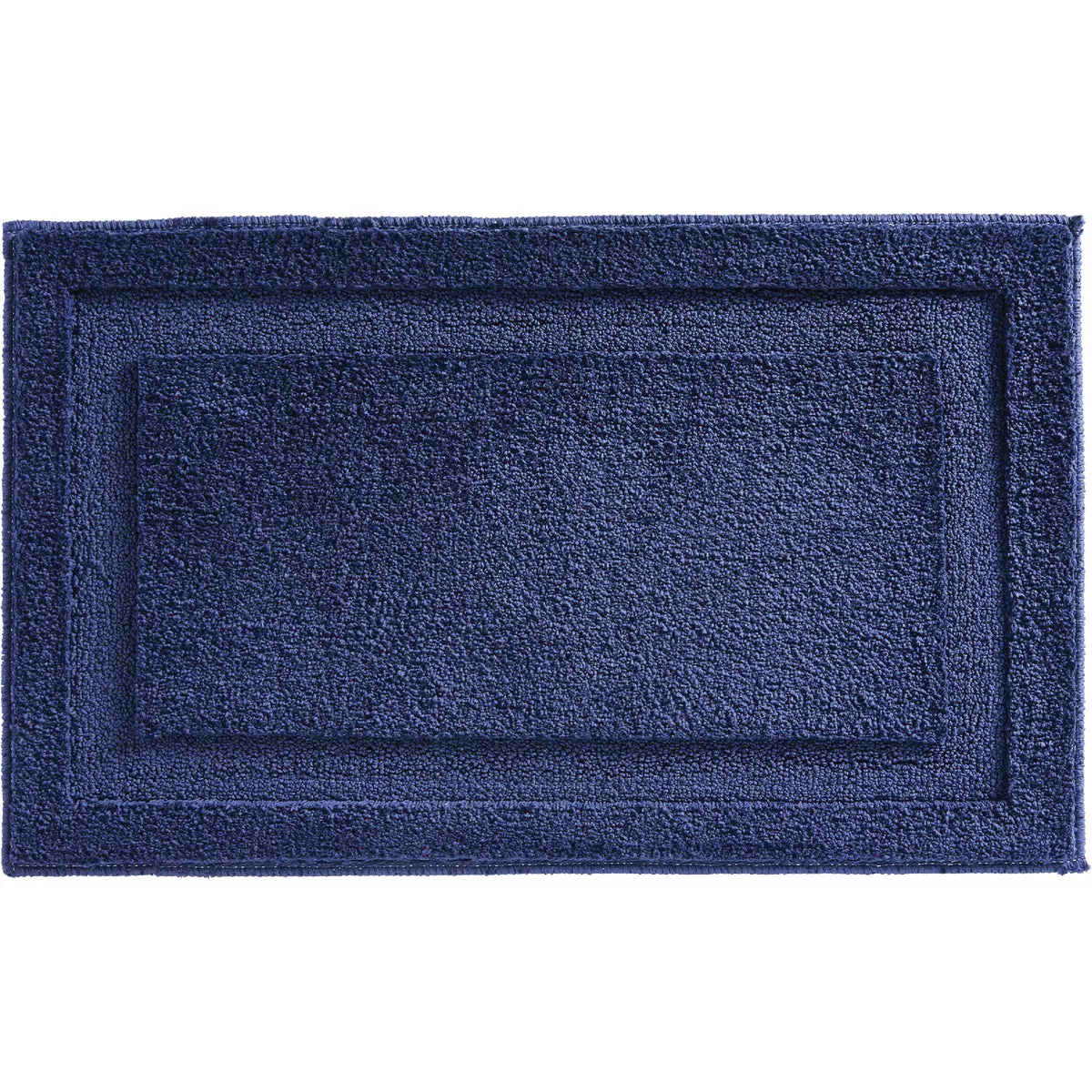 InterDesign Spa 21 In. x 34 In. Navy Bath Mat