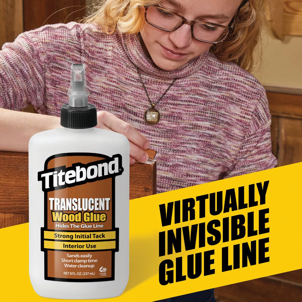 Titebond 8 Oz. Translucent Wood Glue - photo 3