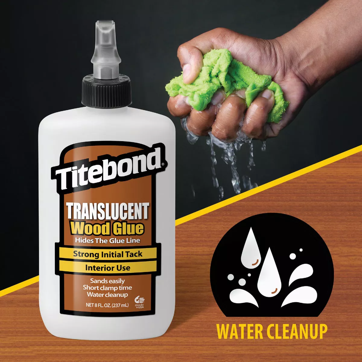 Titebond 8 Oz. Translucent Wood Glue - photo 4