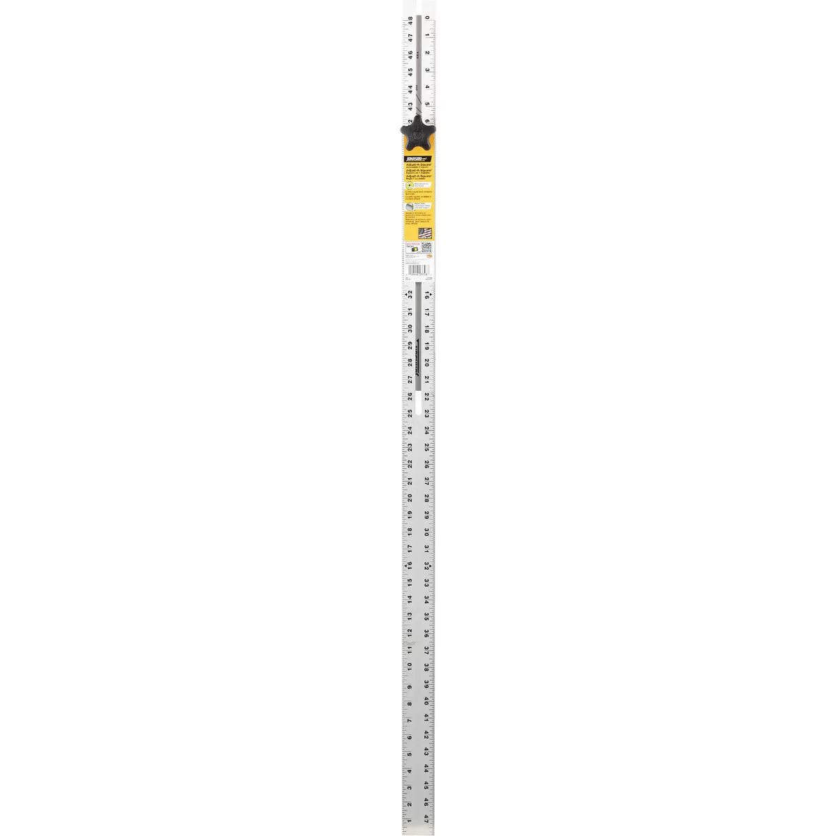 Johnson Level 48 In. Aluminum English Adjust-A-Square Drywall Square - photo 2