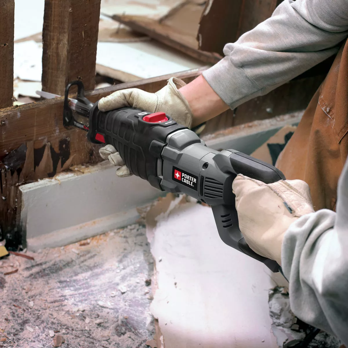 Porter Cable Tiger Saw 8.5-Amp Orbital Reciprocating Saw Kit - photo 3