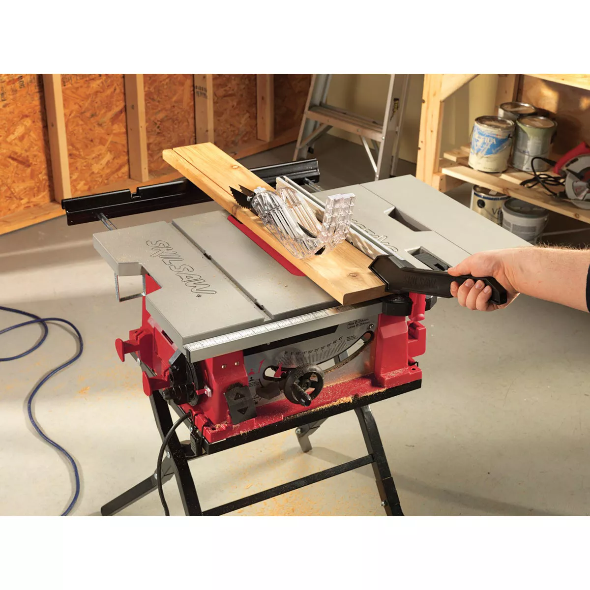SKILSAW 15-Amp 10 In. Table Saw with Folding Stand - photo 2