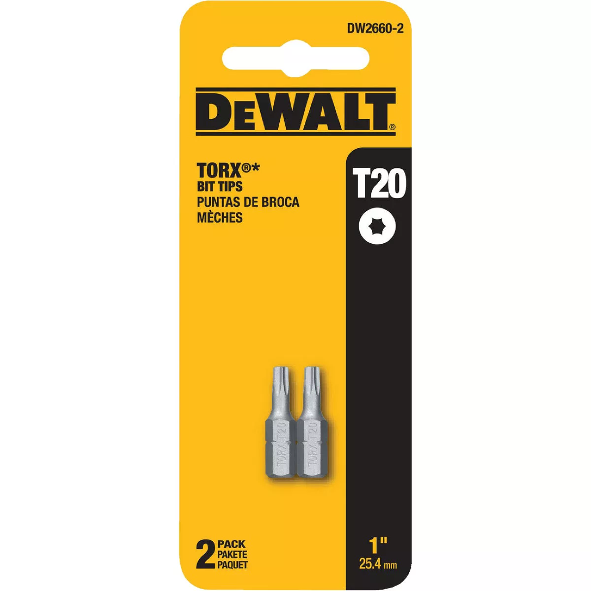 DEWALT T20 TORX 1 In. Insert Screwdriver Bit