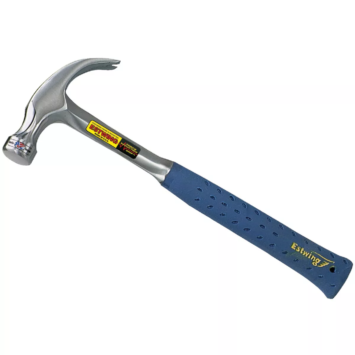 Estwing 16 Oz. Smooth-Face Curved Claw Hammer with Nylon-Covered Steel Handle