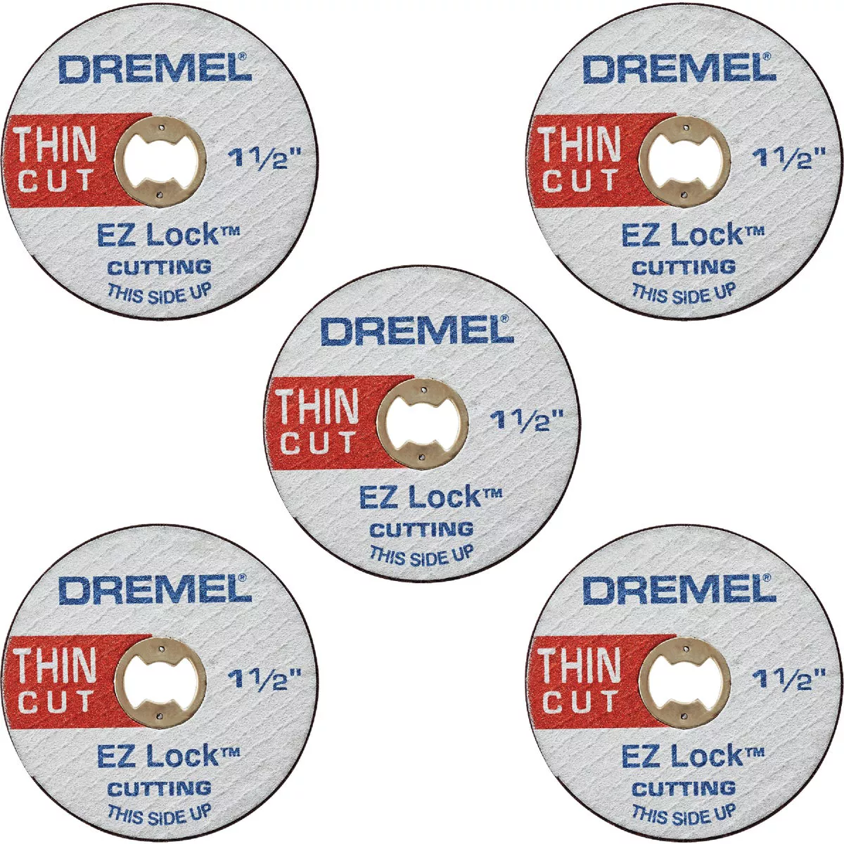 Dremel 1-1/2 In. EZ Lock Thin Cut-Off Wheel (5-Pack)