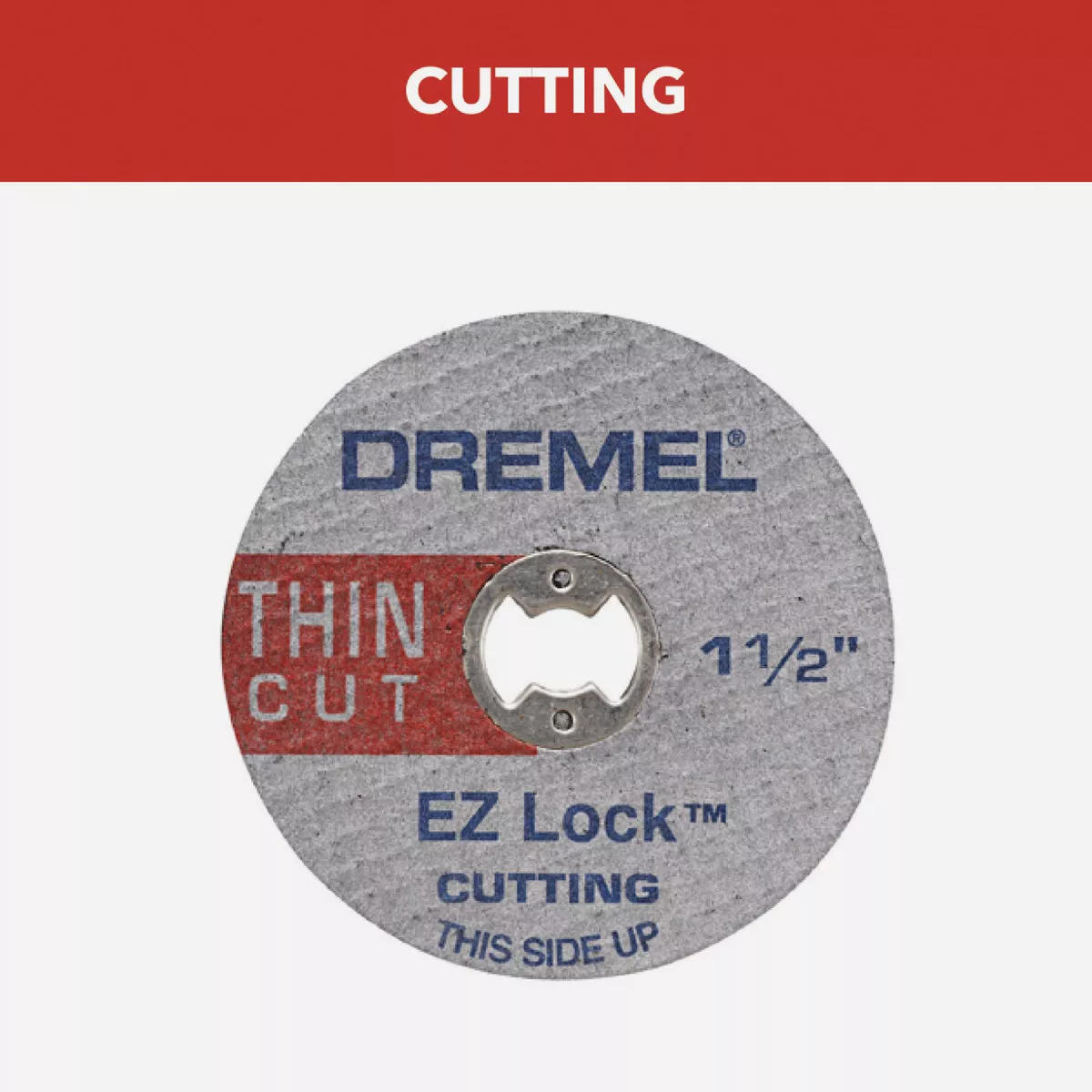 Dremel 1-1/2 In. EZ Lock Thin Cut-Off Wheel (5-Pack) - photo 2