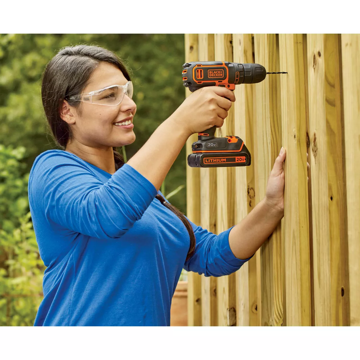Black & Decker 20-Volt MAX Lithium-Ion 3/8 In. Cordless Drill Kit - photo 4