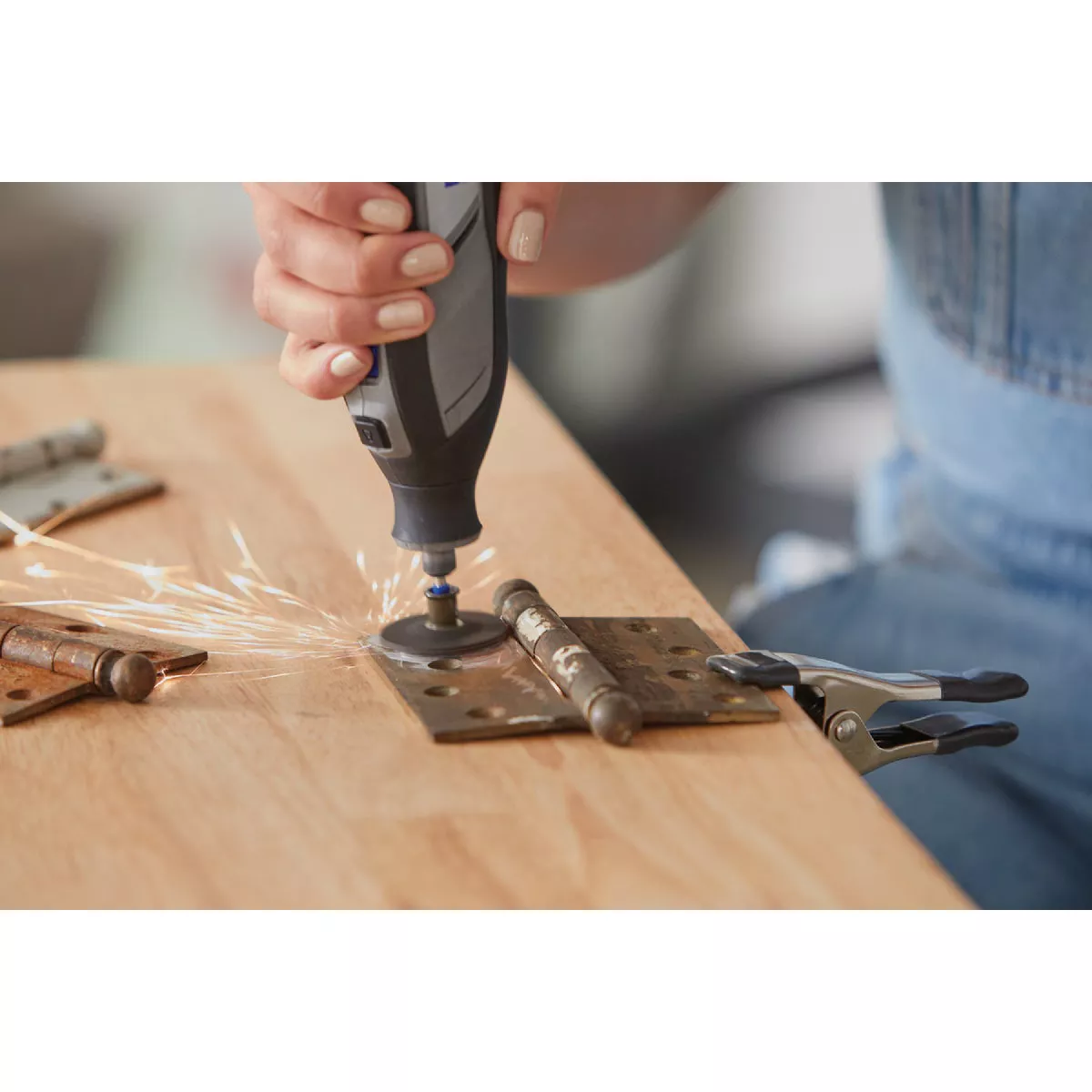 Dremel Aluminum Oxide EZ Lock Grinding Wheel - photo 6