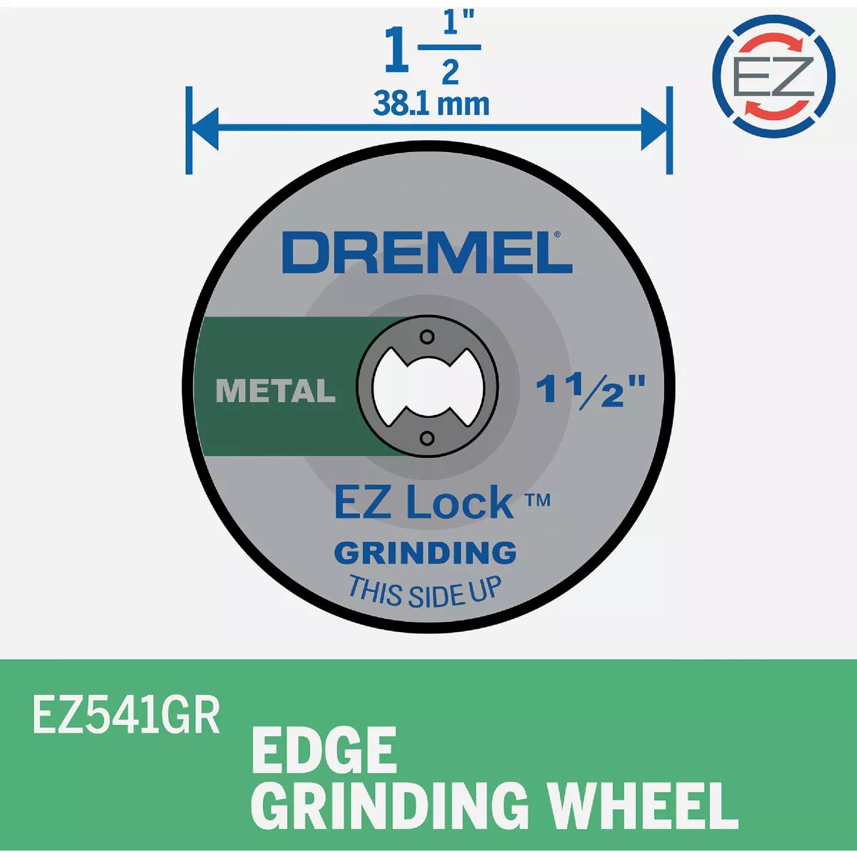 Dremel Aluminum Oxide EZ Lock Grinding Wheel - photo 3