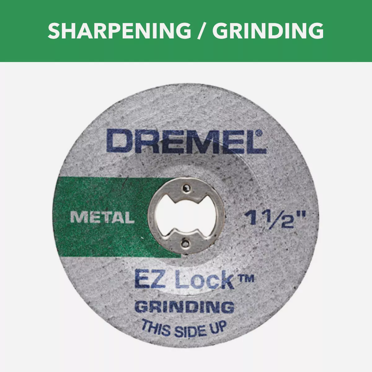 Dremel Aluminum Oxide EZ Lock Grinding Wheel - photo 9