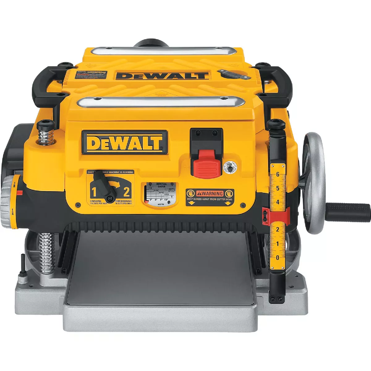 DEWALT 13 In. Three Knife Two-Speed Portable Planer - photo 3