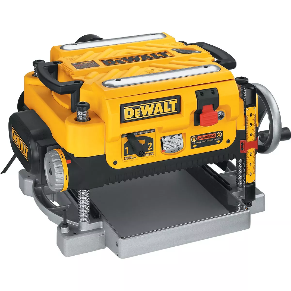 DEWALT 13 In. Three Knife Two-Speed Portable Planer - photo 8