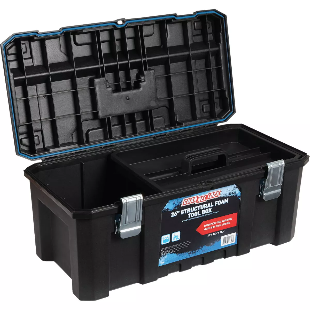Channellock 26 In. Structural Foam Toolbox - photo 3