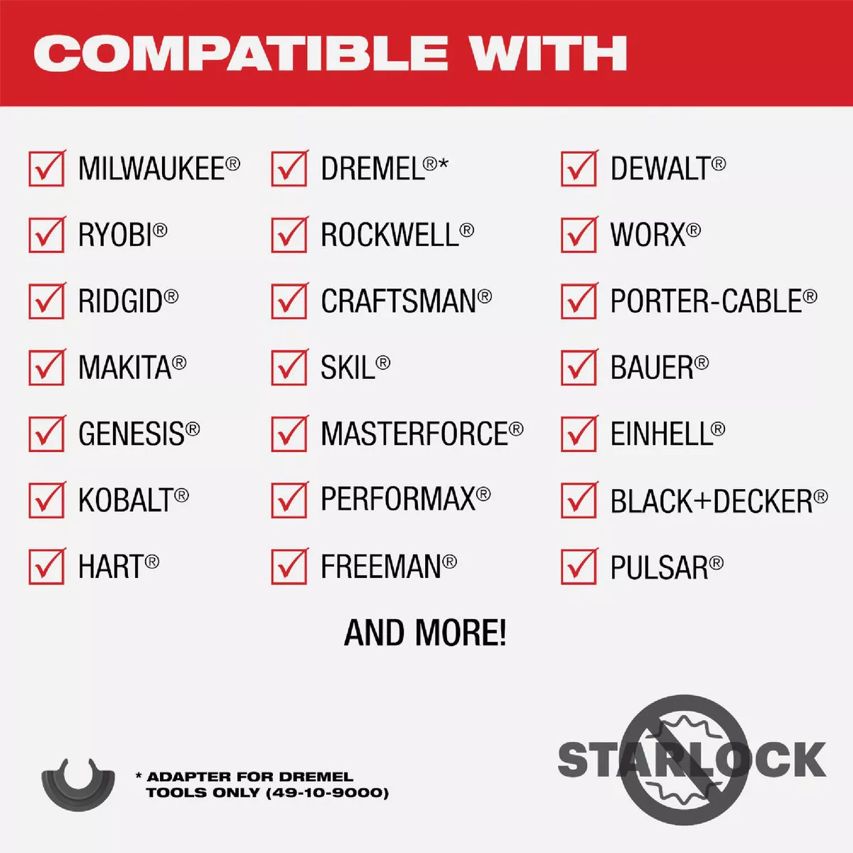 Milwaukee OPEN-LOK 1-3/8 In. Titanium Enhanced Carbide Metal Cutting Oscillating Blade (10-Pack) - photo 5