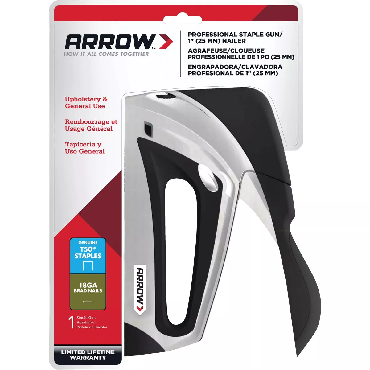 Arrow T50elite Brad/Staple Gun - photo 2