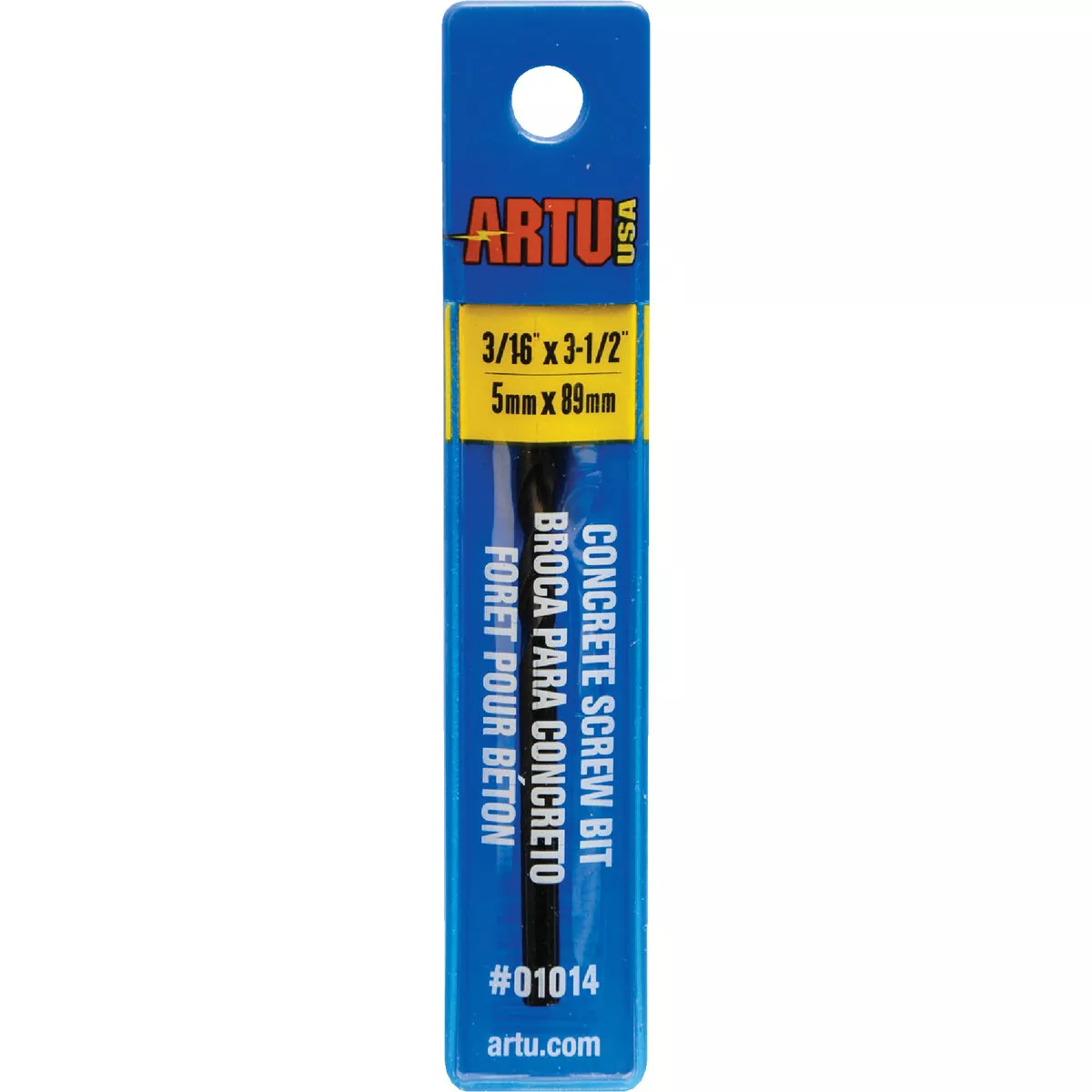 ARTU 3/16 In. x 3-1/2 In. Masonry Drill Bit