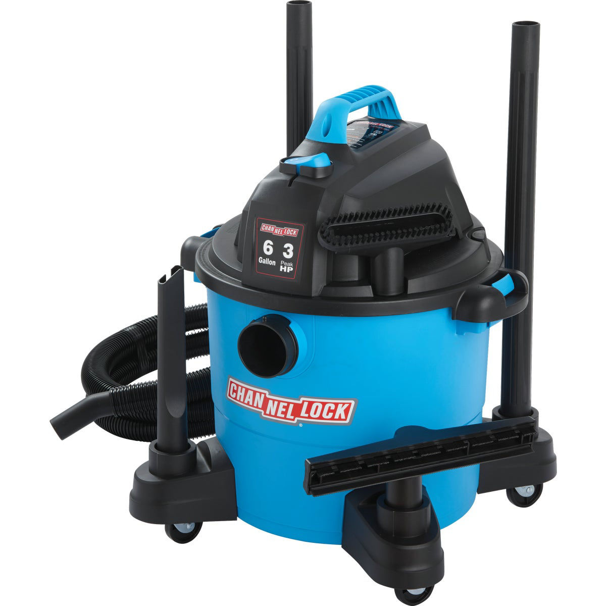 Channellock 6 Gal. 3.0Peak HP Wet/Dry Vacuum Do it Best