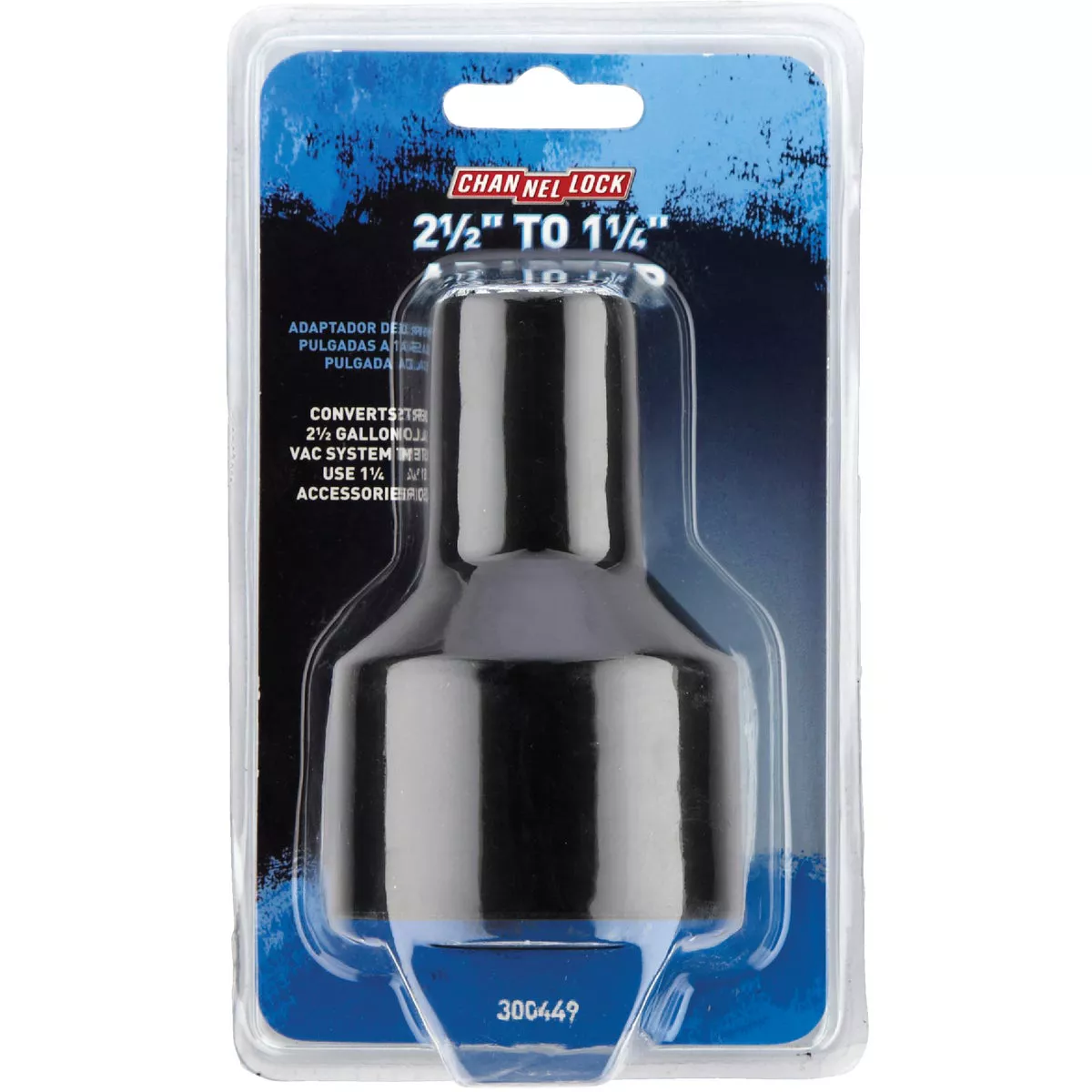 Channellock 2-1/2 In. to 1-1/4 In. Polypropylene Vacuum Tool Adapter - photo 3