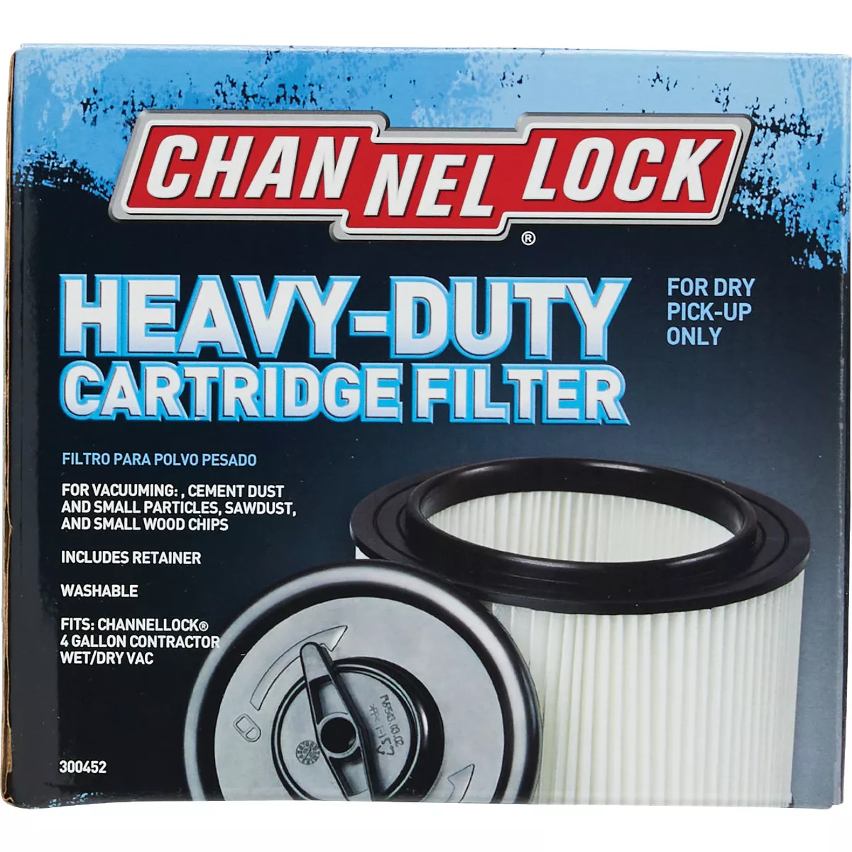 Channellock Cartridge Heavy-Duty Floor Vac or Jobsite Vacuum Filter - photo 8