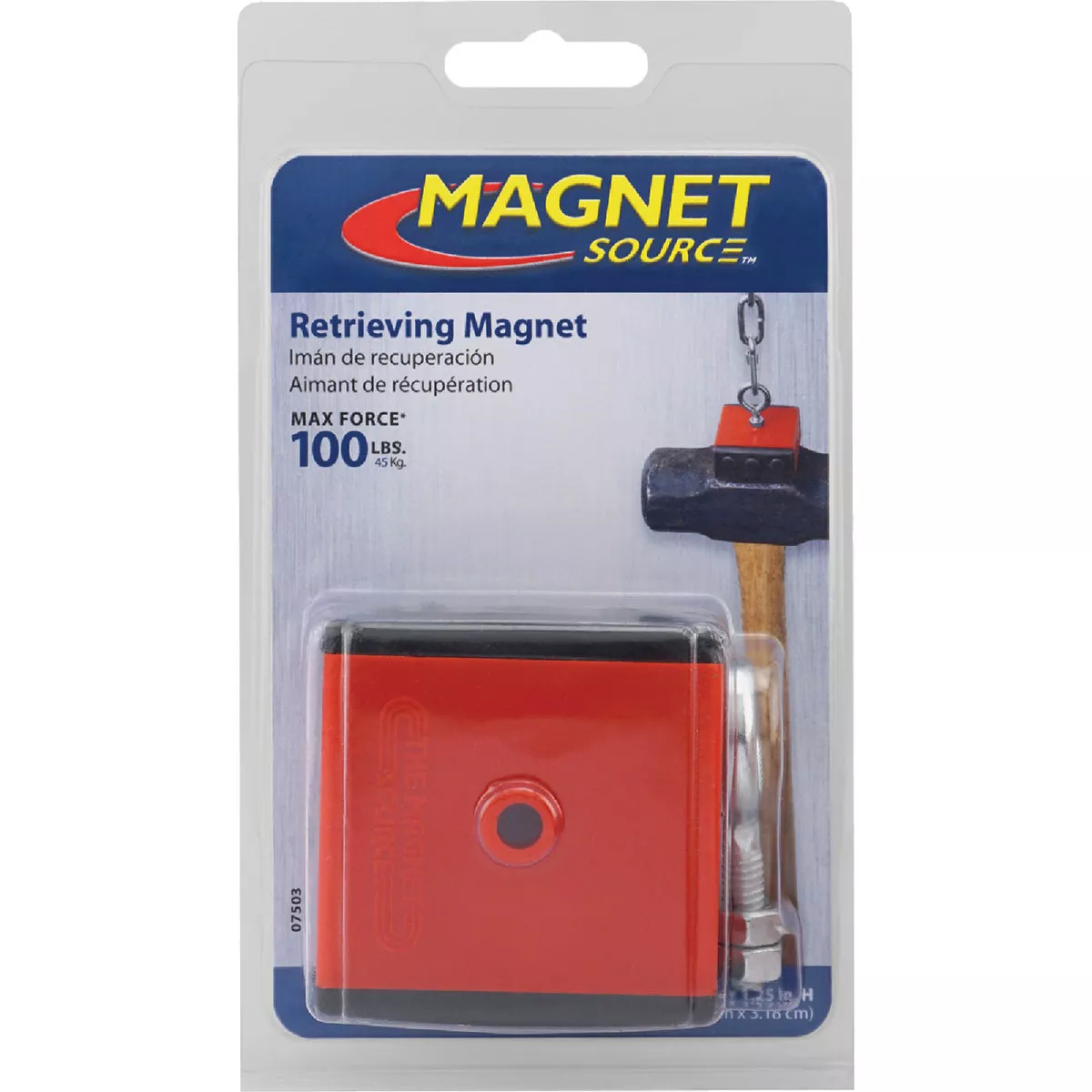 Master Magnetics 100 Lb. Holding, Retrieving and Lifting Magnet - photo 2