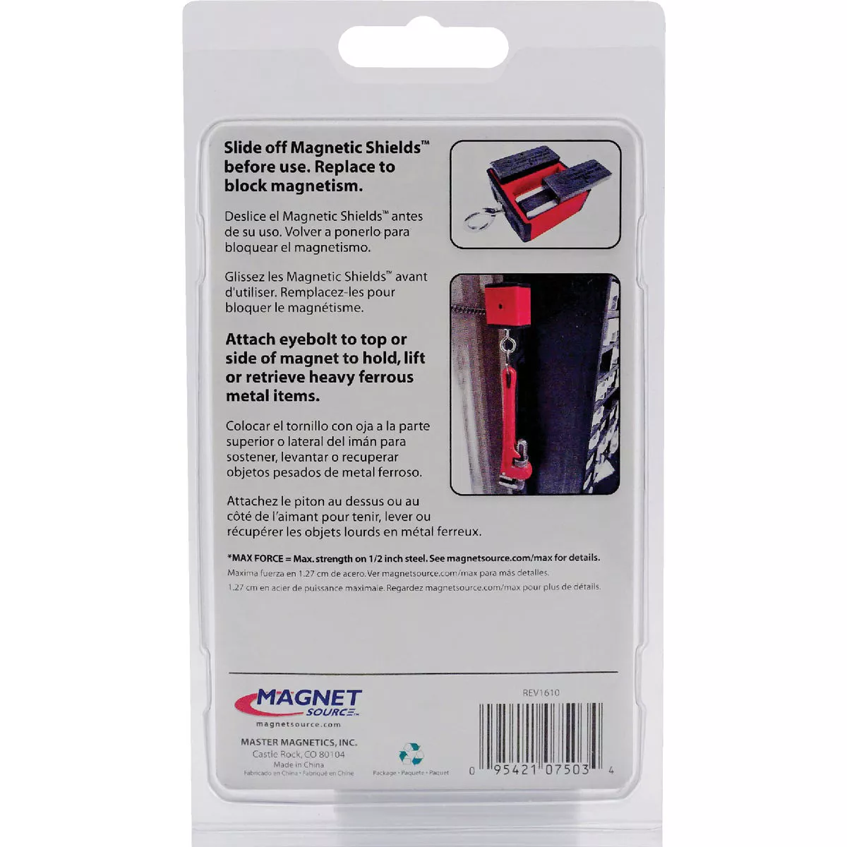 Master Magnetics 100 Lb. Holding, Retrieving and Lifting Magnet - photo 5