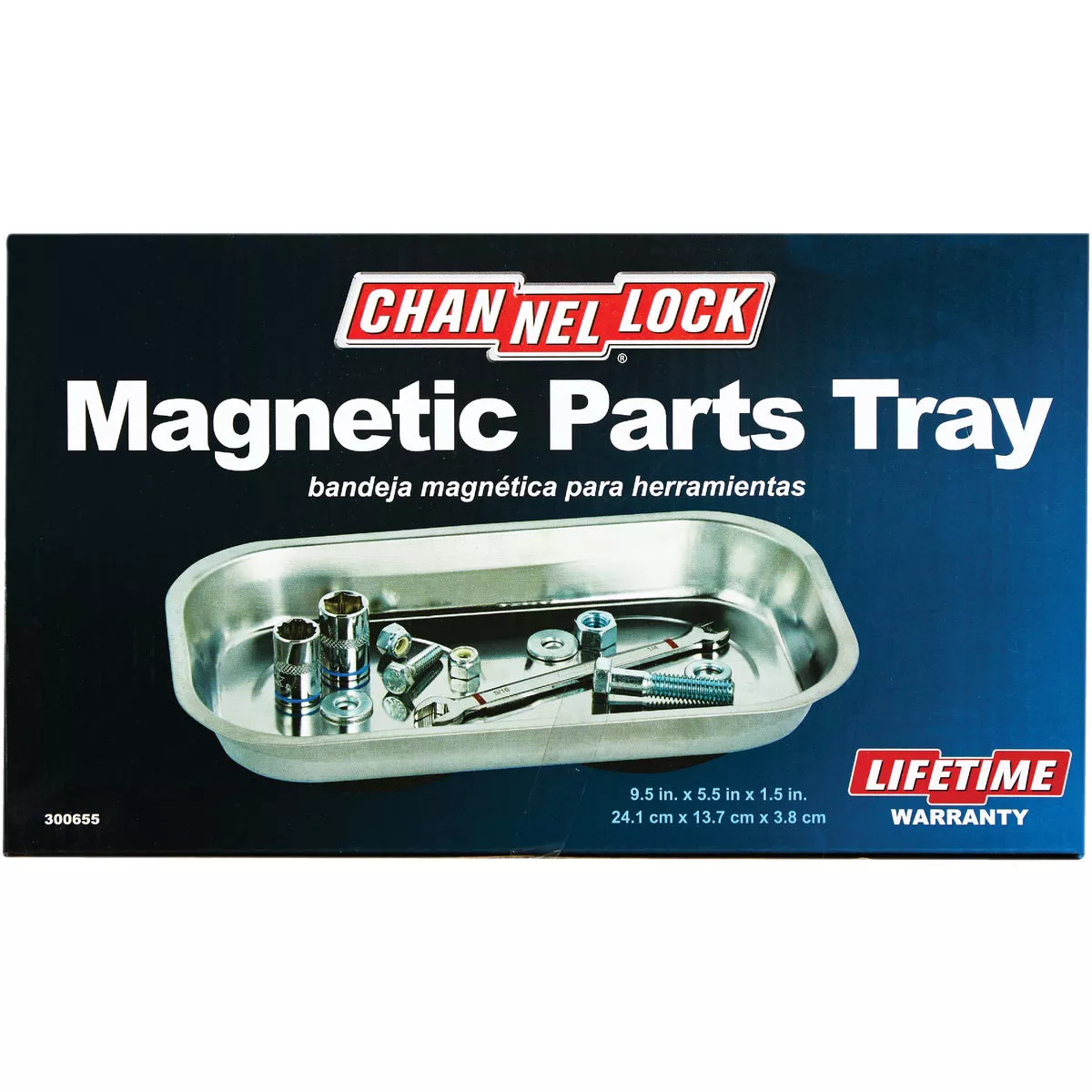 Channellock 9.5 In. Stainless Steel Magnetic Parts Tray - photo 5