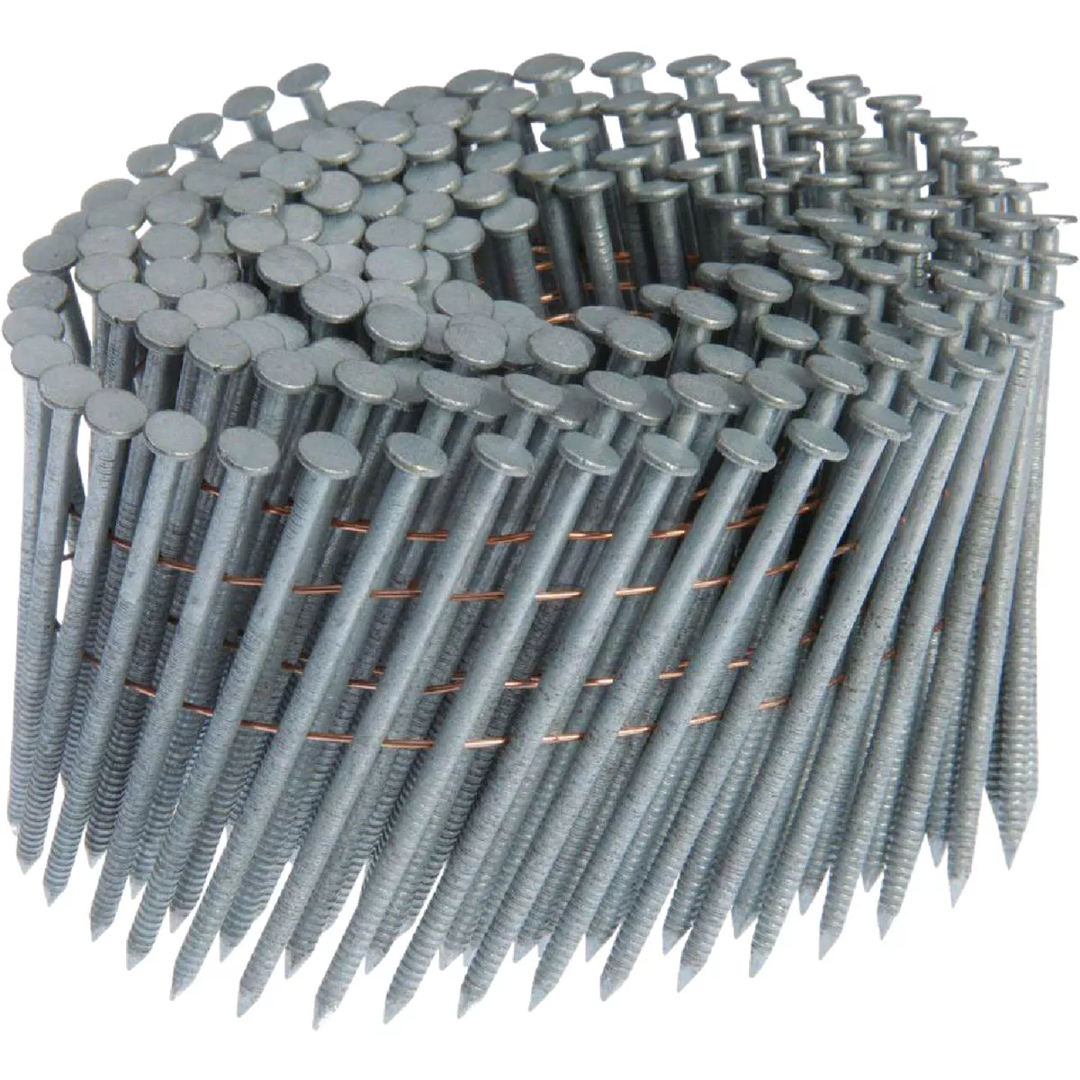 Grip-Rite 15 Degree Wire Weld Hot-Dipped Galvanized Coil Siding Nail, 2 In. x .092 In. (1200 Ct.)