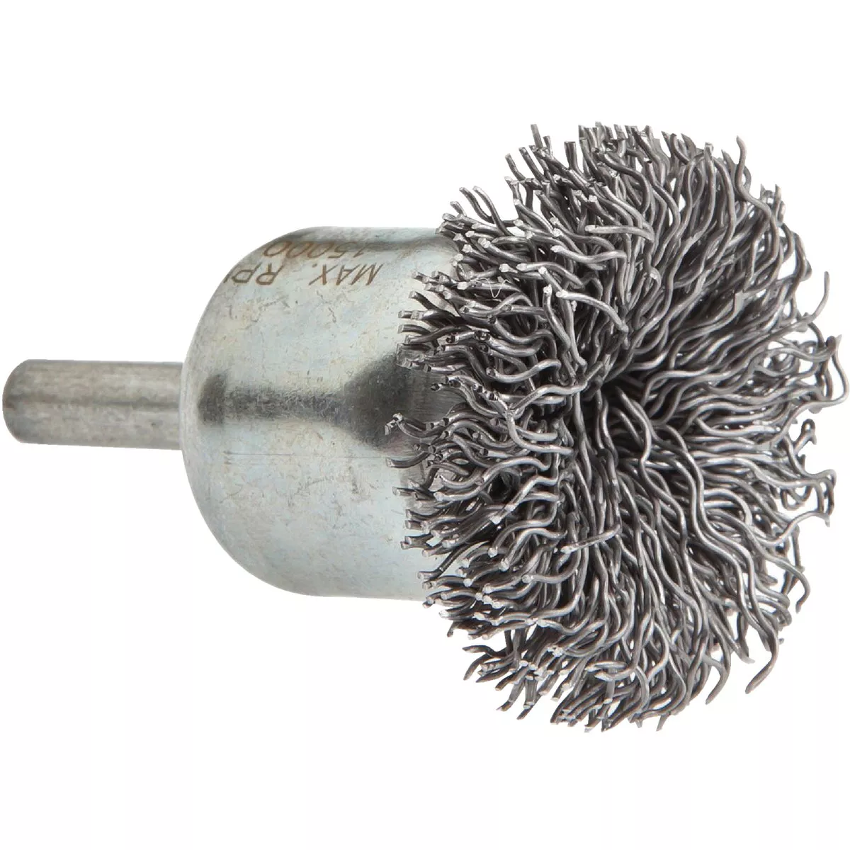 Forney 1-1/2 In. Hex .020 In. Drill-Mounted Wire Brush