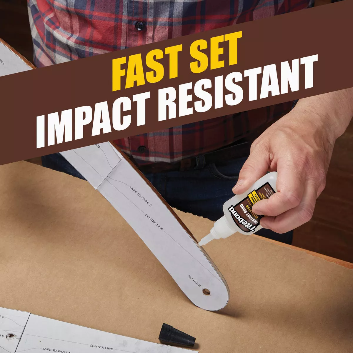 Titebond 2 Oz. Instant Bond Thin Viscosity CA Wood Glue - photo 3