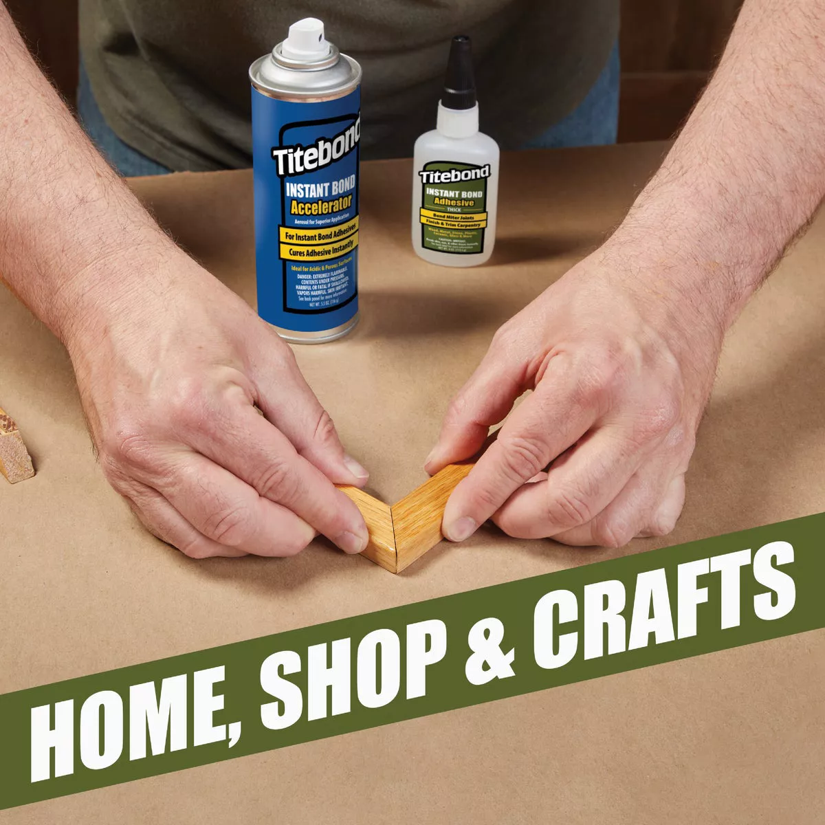 Titebond 2 Oz. Instant Bond Thick Viscosity CA Wood Glue - photo 3