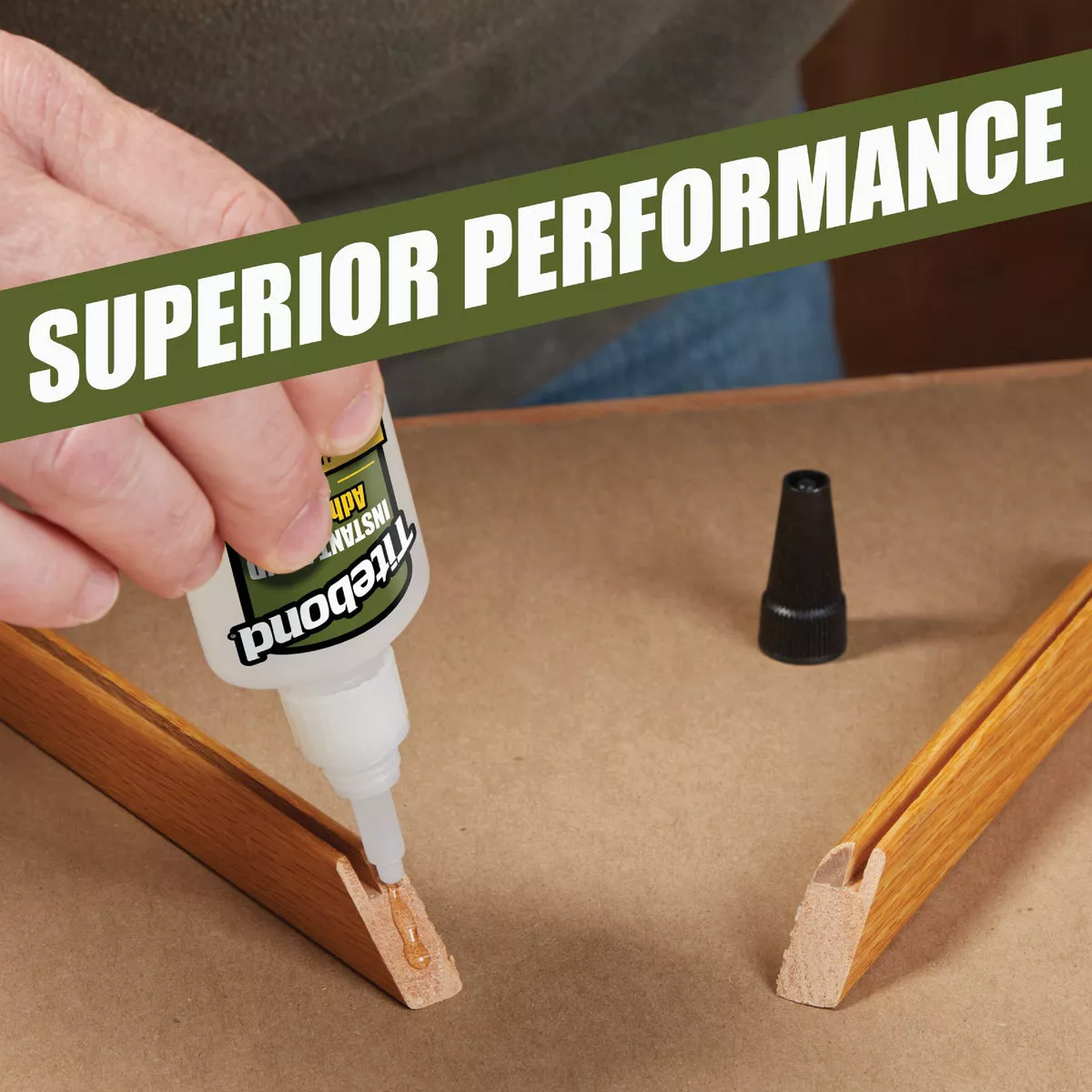 Titebond 2 Oz. Instant Bond Thick Viscosity CA Wood Glue - photo 4