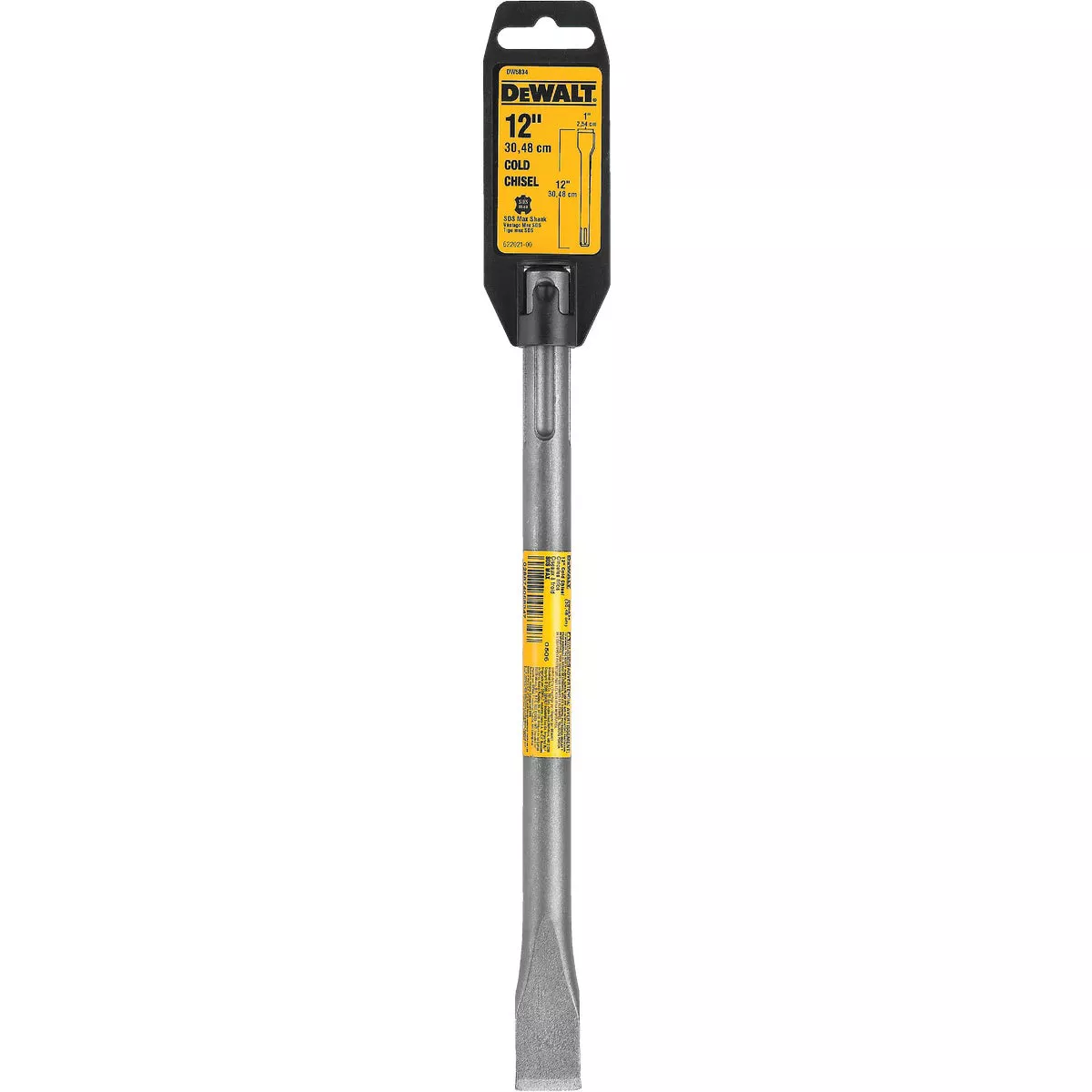 DEWALT SDS Max 1 In. x 12 In. Cold Chisel Bit | True Value Hardware