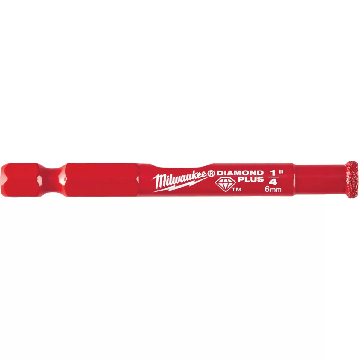 Milwaukee 1/4 In. x 2-1/8 In. Diamond Glass & Tile Drill Bit