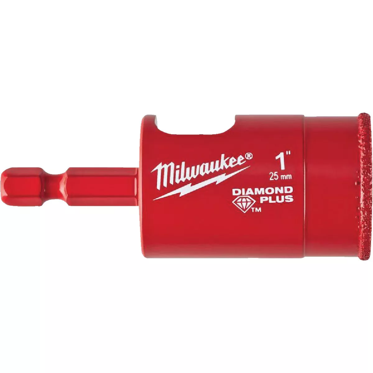 Milwaukee 1 In. x 2-1/8 In. Diamond Glass & Tile Drill Bit