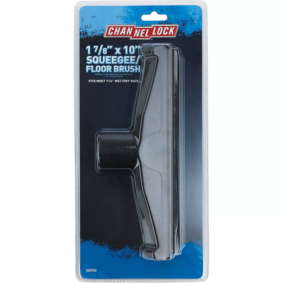 Channellock 1-7/8 In. x 10 In. Black Plastic Squeegee Vacuum Nozzle - photo 2