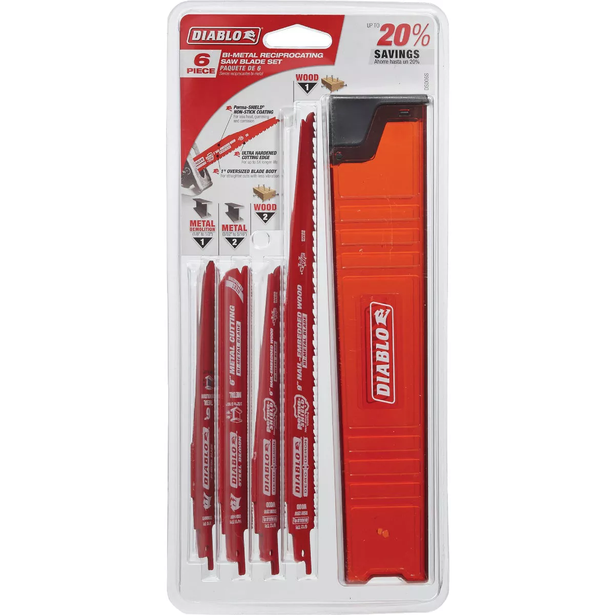 Diablo 6-Piece Demolition Reciprocating Saw Blade Set - photo 2