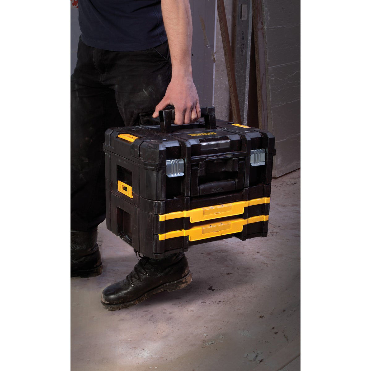 DEWALT TSTAK II Flat Top Toolbox 66 Lb. Capacity Do it Best