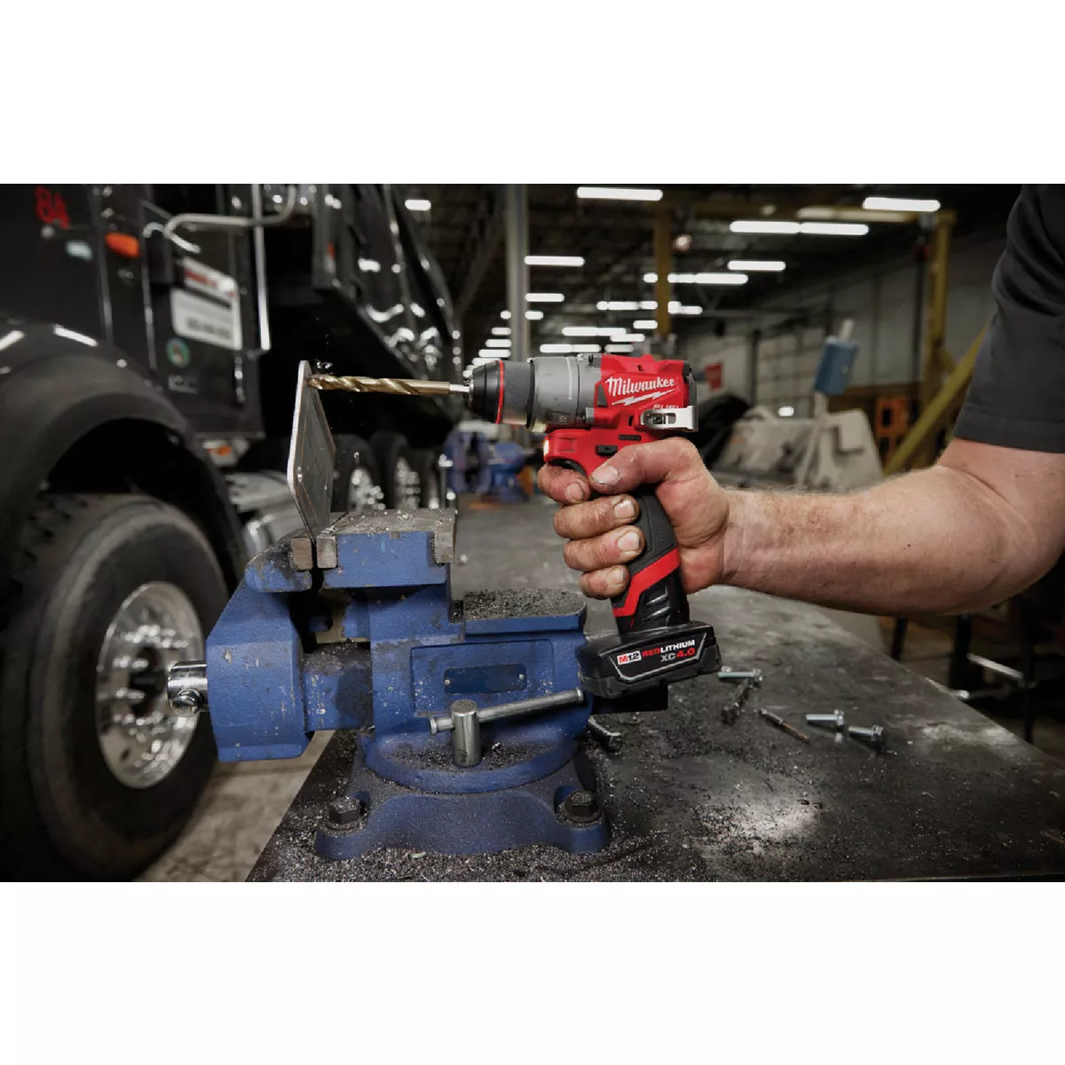 Milwaukee M12 FUEL Brushless 1/2 In. Subcompact Cordless Drill/Driver Kit with 4.0 Ah & 2.0 Ah Battery & Charger - photo 7