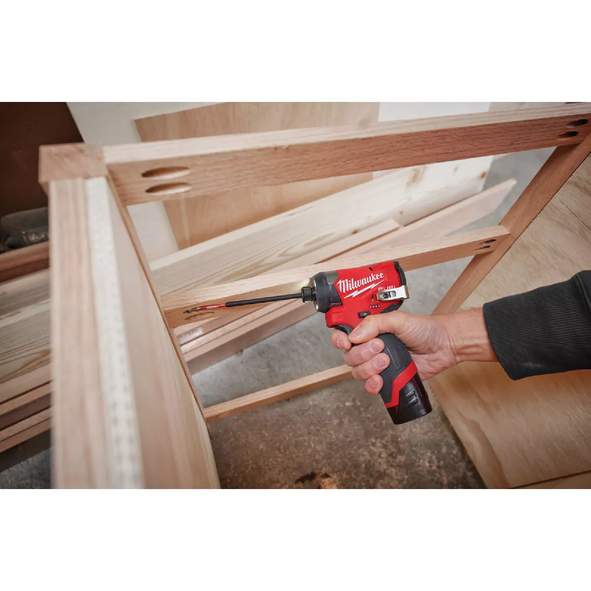 Milwaukee M12 FUEL Brushless 1/4 In. Hex Subcompact Cordless Impact Driver Kit with (2) 2.0 Ah Batteries & Charger - photo 7