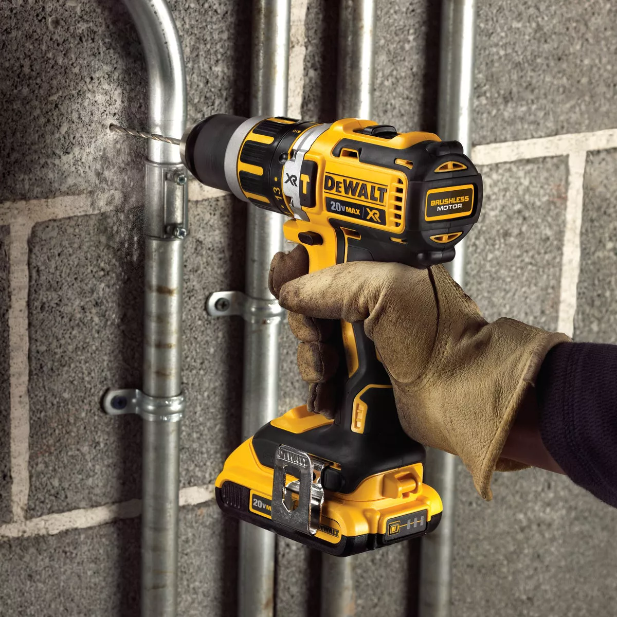 DeWalt 20-Volt MAX XR Lithium-Ion Brushless 1/2 In. Cordless Hammer Drill Kit - photo 3
