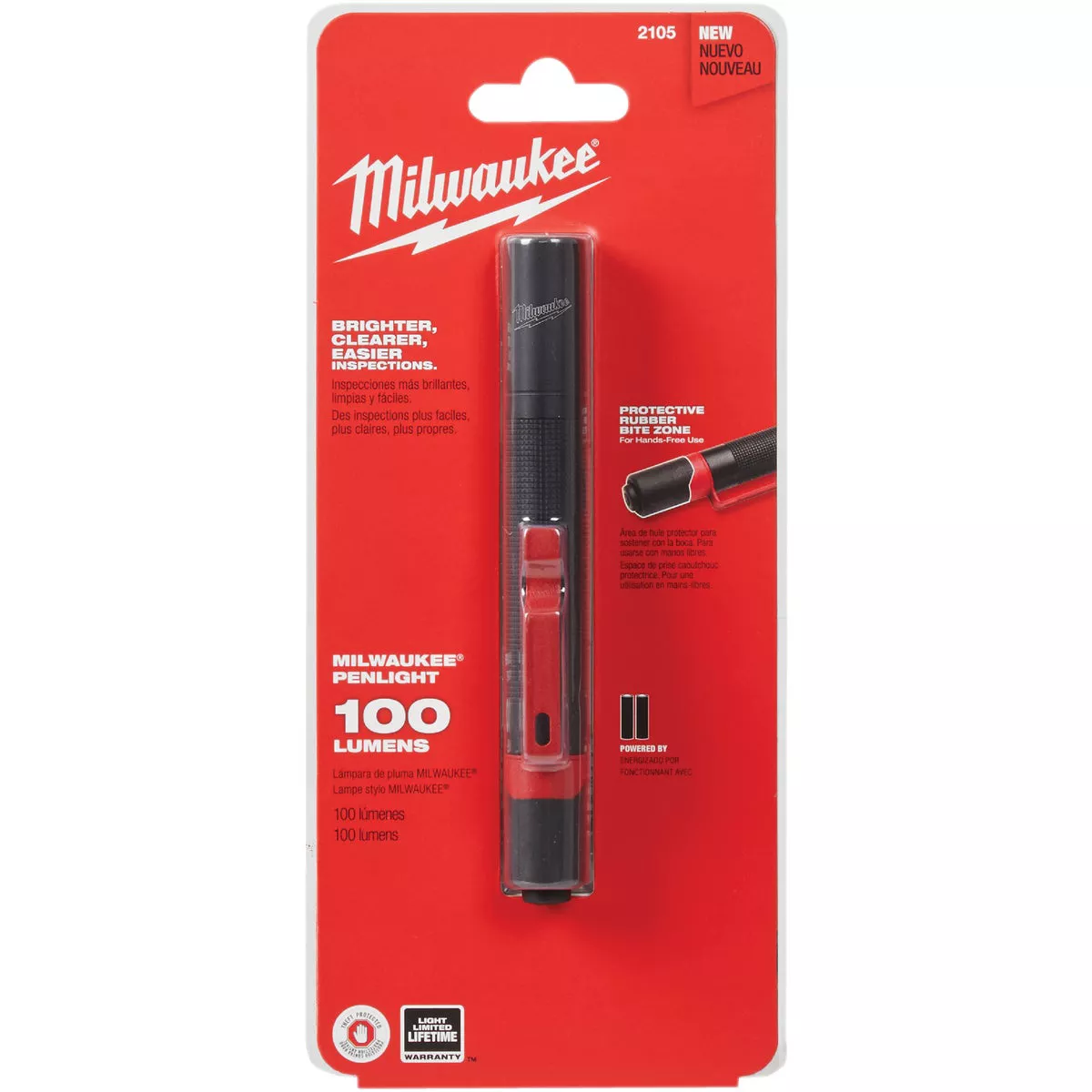 Milwaukee 100 Lm. 2AAA Aluminum Penlight - photo 2