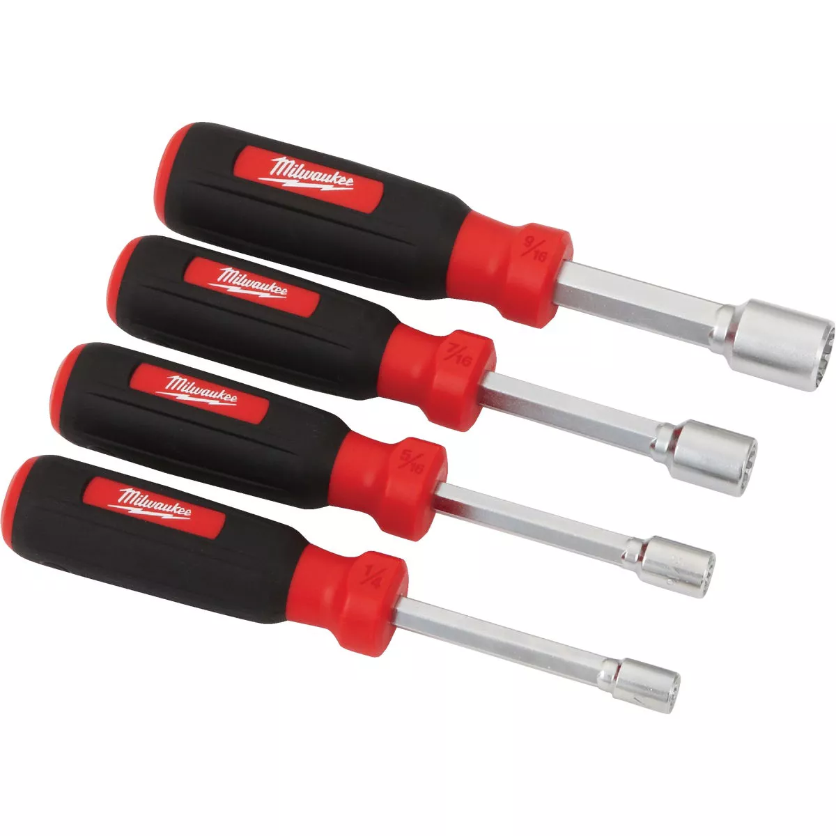 Milwaukee Standard 3 In. Hollow Shaft Nut Driver Set, 4-Piece - photo 3
