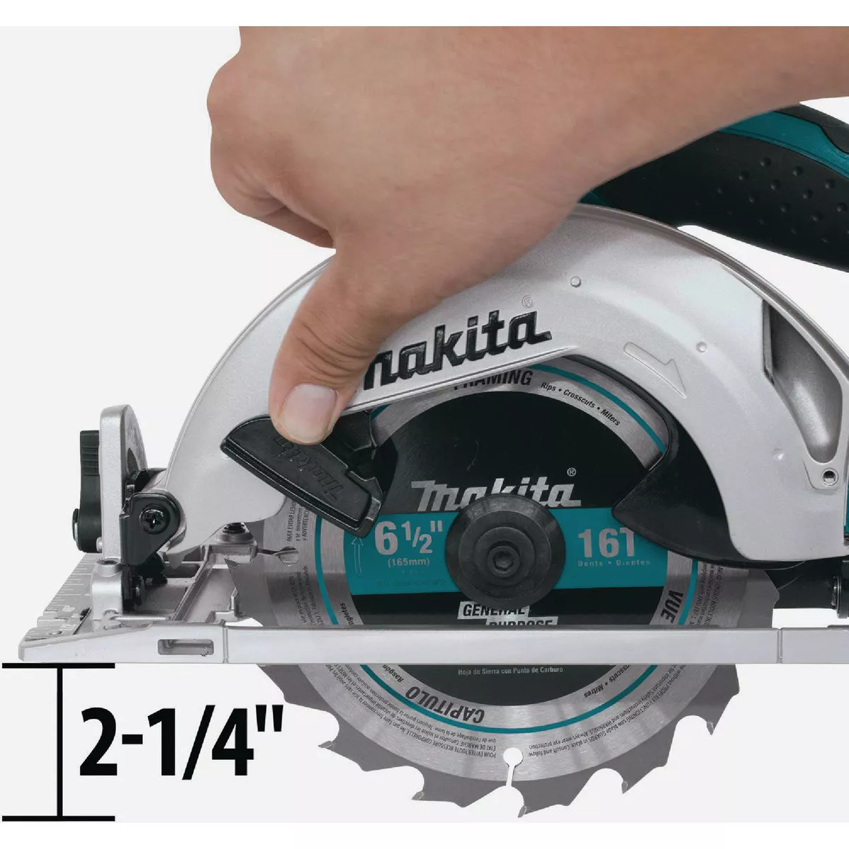 Makita 18V LXT Lithium-Ion 6-1/2 In. Cordless Circular Saw (Tool Only) - photo 3