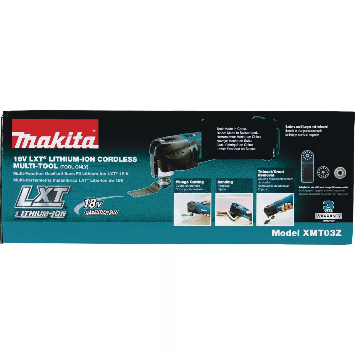 Makita 18V LXT Lithium-Ion Cordless Oscillating Tool (Tool Only) - photo 5