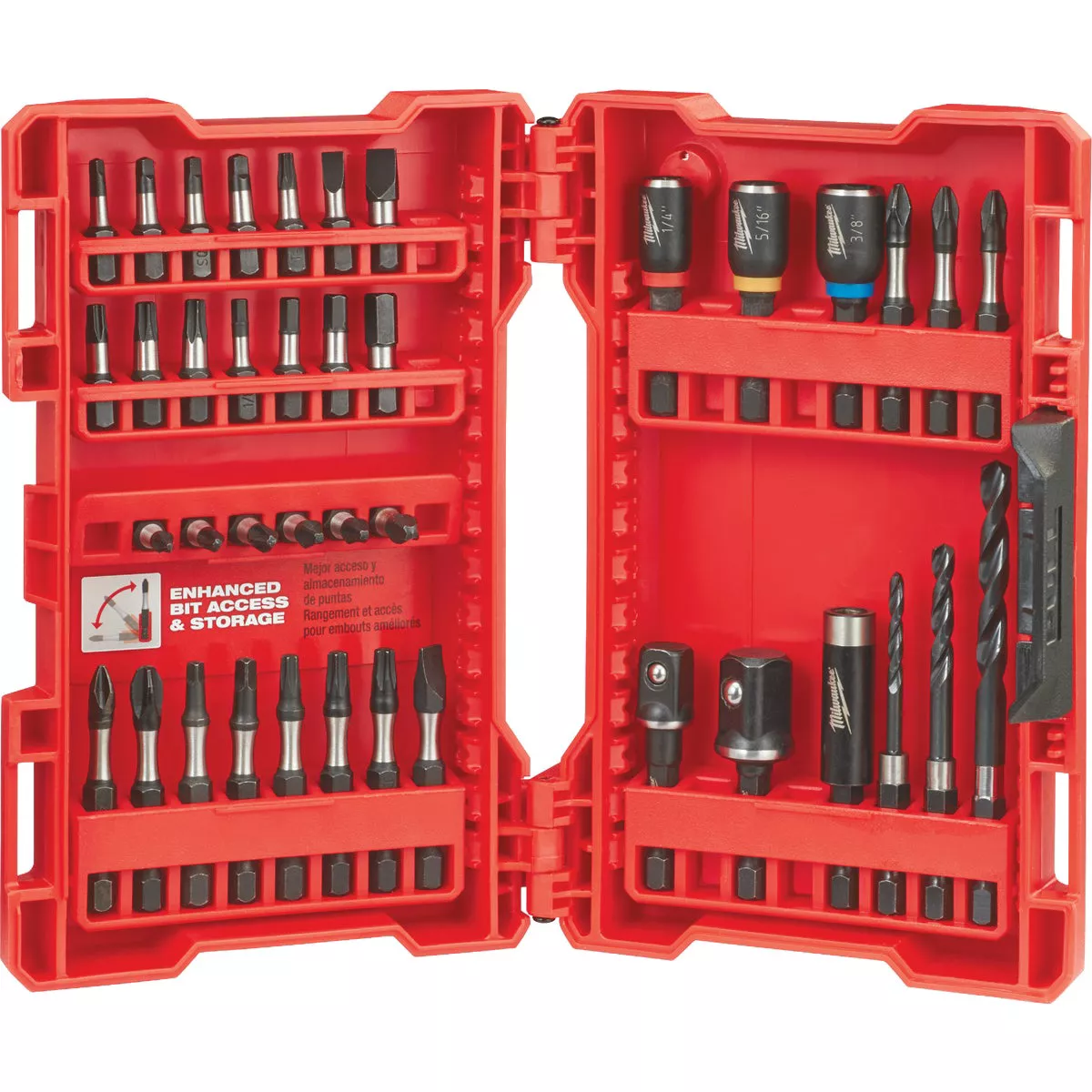 Milwaukee SHOCKWAVE 40-Piece Impact Duty Drill and Drive Set - photo 2