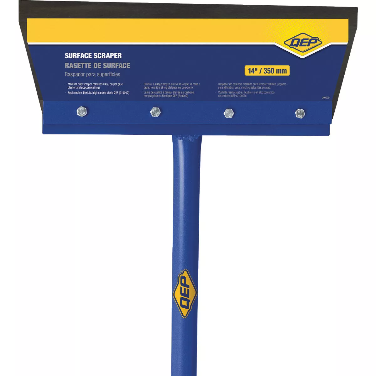 QEP 14 In. x 5 Ft. Carbon Steel Floor and Wall Scraper - photo 2